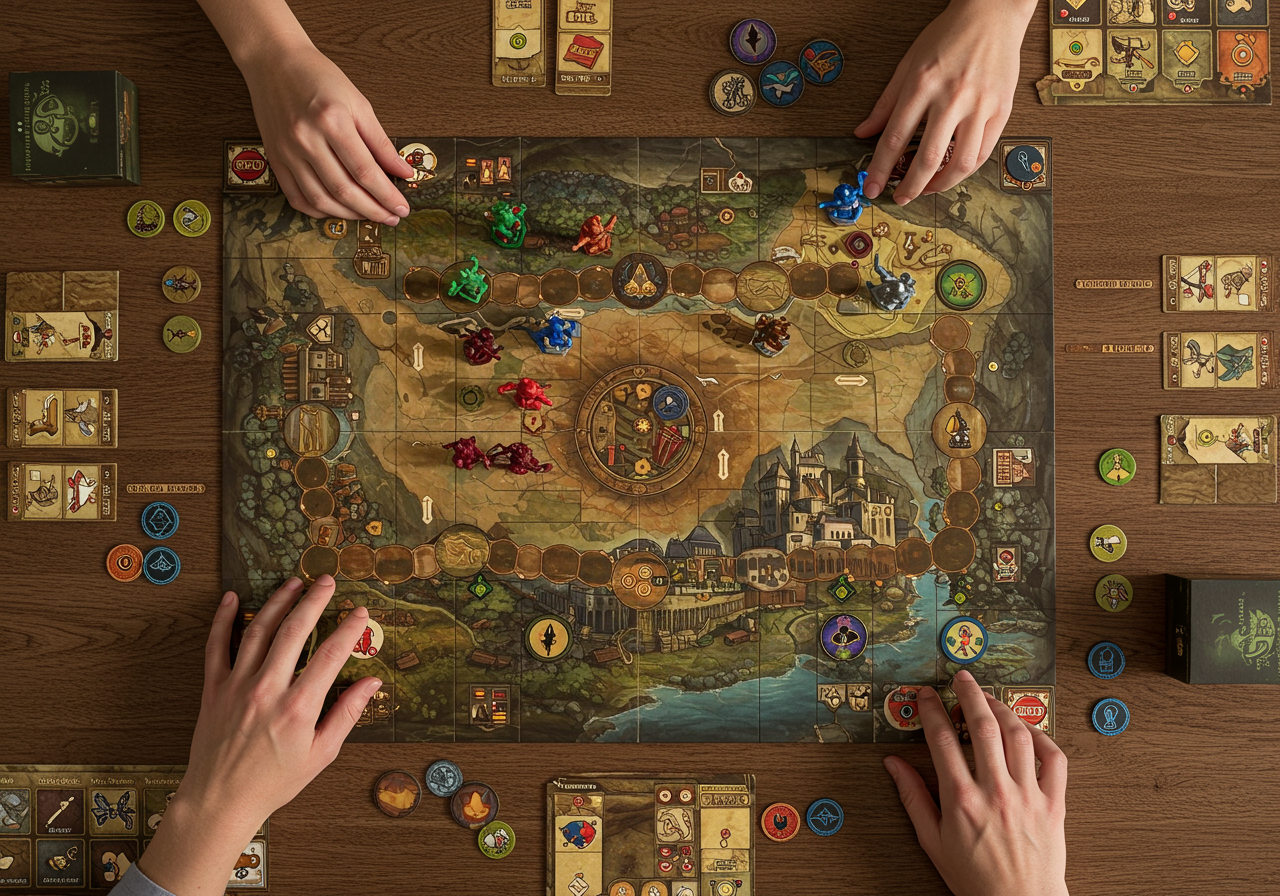 Configuración de héroes de Lords of Waterdeep